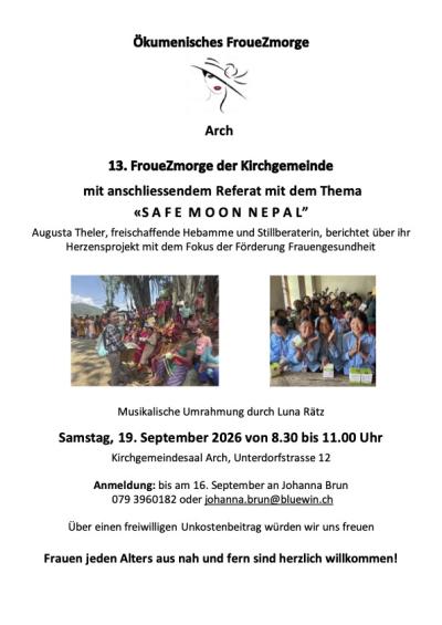 Ökumenisches Froue-Zmorge